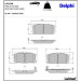 Delphi Bremsbelagsatz, Scheibenbremse LP1930