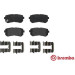Brembo | Bremsbelagsatz, Scheibenbremse | P 30 046 Brembo | Bremsbelagsatz, Scheibenbremse | P 30 046