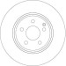 TRW | Bremsscheibe | DF4264 TRW | Bremsscheibe | DF4264