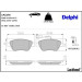 Delphi Bremsbelagsatz, Scheibenbremse LP2276