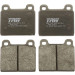TRW Bremsbelagsatz, Scheibenbremse COTEC GDB100