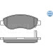 Meyle | Bremsbelagsatz, Scheibenbremse | 025 245 5019/W Meyle | Bremsbelagsatz, Scheibenbremse | 025 245 5019/W