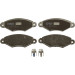 TRW Bremsbelagsatz, Scheibenbremse COTEC GDB1321