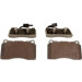 QP7476 Bremsbelagsatz, Scheibenbremse