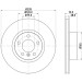 Hella Pagid | Bremsscheibe | 8DD 355 129-631