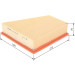 BOSCH 1 457 433 575 Luftfilter BOSCH 1 457 433 575 Luftfilter