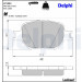 Delphi | Bremsbelagsatz, Scheibenbremse | LP1804 Delphi | Bremsbelagsatz, Scheibenbremse | LP1804