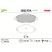 302215A Bremsbelagsatz, Scheibenbremse EXPERT