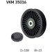 SKF | Umlenk-/Führungsrolle, Keilrippenriemen | VKM 35016 SKF | Umlenk-/Führungsrolle, Keilrippenriemen | VKM 35016