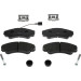 Ferodo | Bremsbelagsatz, Scheibenbremse | FVR1479