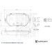 Blue Print | Bremsbelagsatz, Scheibenbremse | ADBP420076
