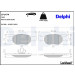 Delphi | Bremsbelagsatz, Scheibenbremse | LP1474