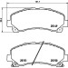 Hella | Bremsbelagsatz, Scheibenbremse | 8DB 355 020-171