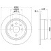 Hella | Bremsscheibe | 8DD 355 102-731