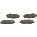 0 986 424 809 Bremsbelagsatz, Scheibenbremse