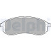 Delphi | Bremsbelagsatz, Scheibenbremse | LP1808 Delphi | Bremsbelagsatz, Scheibenbremse | LP1808