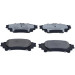 QP6454C Bremsbelagsatz, Scheibenbremse QUARO SILVER CERAMIC
