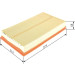 BOSCH F 026 400 515 Luftfilter BOSCH F 026 400 515 Luftfilter