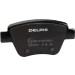 Delphi | Bremsbelagsatz, Scheibenbremse | LP2178