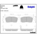 Delphi Bremsbelagsatz, Scheibenbremse LP2219