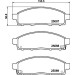 Hella Pagid | Bremsbelagsatz, Scheibenbremse | 8DB 355 015-321 Hella Pagid | Bremsbelagsatz, Scheibenbremse | 8DB 355 015-321
