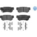 025 235 4314/W Bremsbelagsatz, Scheibenbremse MEYLE-ORIGINAL: True to OE.