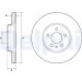 Delphi | Bremsscheibe | BG4799C