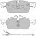 601289 Bremsbelagsatz, Scheibenbremse