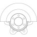 TRW | Bremsscheibe | DF6532S