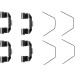 1 987 474 647 Zubehörsatz, Scheibenbremsbelag