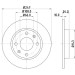 Hella | Bremsscheibe | 8DD 355 100-841 Hella | Bremsscheibe | 8DD 355 100-841