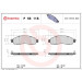 Brembo | Bremsbelagsatz, Scheibenbremse | P 56 118 Brembo | Bremsbelagsatz, Scheibenbremse | P 56 118