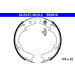 ATE | Bremsbackensatz, Feststellbremse | 03.0137-3010.2 ATE | Bremsbackensatz, Feststellbremse | 03.0137-3010.2