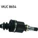 VKJC 8654 Antriebswelle VKJC 8654 Antriebswelle