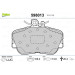 598013 Bremsbelagsatz, Scheibenbremse