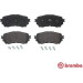 Brembo | Bremsbelagsatz, Scheibenbremse | P 49 048 Brembo | Bremsbelagsatz, Scheibenbremse | P 49 048