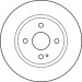 TRW | Bremsscheibe | DF4966 TRW | Bremsscheibe | DF4966