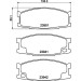 Hella | Bremsbelagsatz, Scheibenbremse | 8DB 355 010-561 Hella | Bremsbelagsatz, Scheibenbremse | 8DB 355 010-561