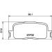 Hella | Bremsbelagsatz, Scheibenbremse | 8DB 355 011-001