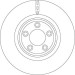 DF6223S Bremsscheibe TRW SINGLE DF6223S Bremsscheibe TRW SINGLE