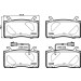 Brembo | Bremsbelagsatz, Scheibenbremse | P 23 187