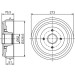BOSCH | Bremstrommel | 0 986 477 282