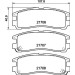 Hella | Bremsbelagsatz, Scheibenbremse | 8DB 355 016-591