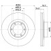 Hella | Bremsscheibe | 8DD 355 100-331