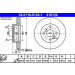 ATE | Bremsscheibe | 24.0118-0124.1 ATE | Bremsscheibe | 24.0118-0124.1