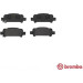 Brembo | Bremsbelagsatz, Scheibenbremse | P 78 011 Brembo | Bremsbelagsatz, Scheibenbremse | P 78 011