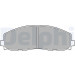 Delphi | Bremsbelagsatz, Scheibenbremse | LP2694 Delphi | Bremsbelagsatz, Scheibenbremse | LP2694