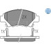 Meyle | Bremsbelagsatz, Scheibenbremse | 025 249 7915/W Meyle | Bremsbelagsatz, Scheibenbremse | 025 249 7915/W