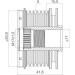 Valeo | Generatorfreilauf | 588450 Valeo | Generatorfreilauf | 588450