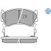Meyle | Bremsbelagsatz, Scheibenbremse | 025 230 0415/W Meyle | Bremsbelagsatz, Scheibenbremse | 025 230 0415/W